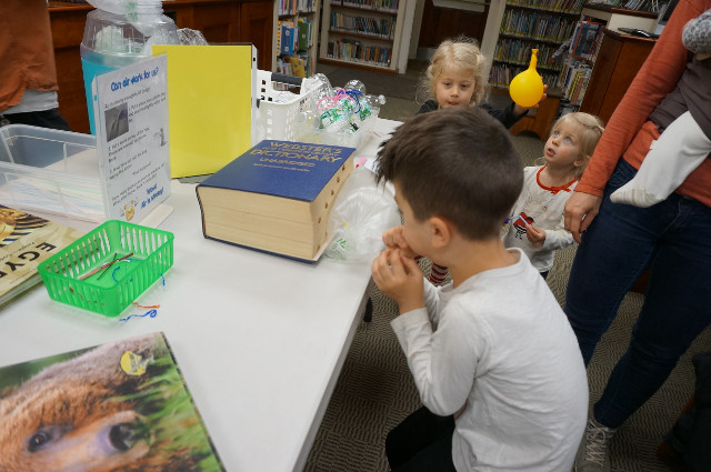 ...and a giant book!