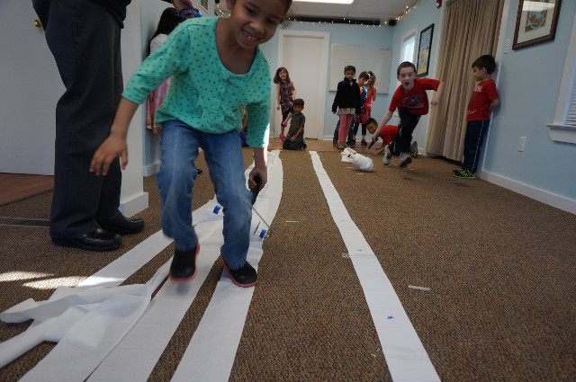 It takes a lot of work to unroll a roll of toilet paper!