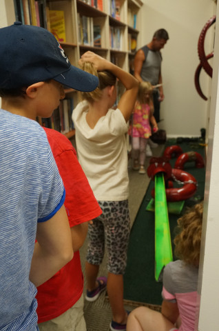 The families were amazed by what was created!