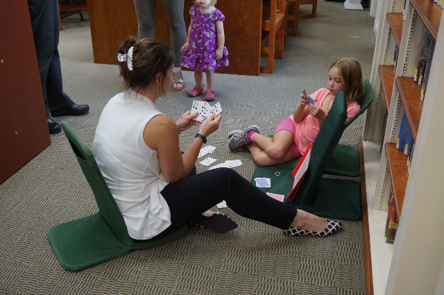 Card games are great for practicing math skills.