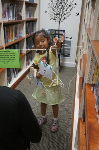 Clothespin Combinations are good for counting skills, too!