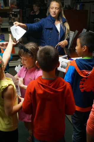 Master Detective Haley deputizes our visitors & enlists their help.