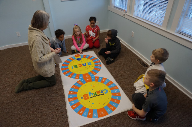Today we'll use math strategy to play a game called Crazy 8s Race.