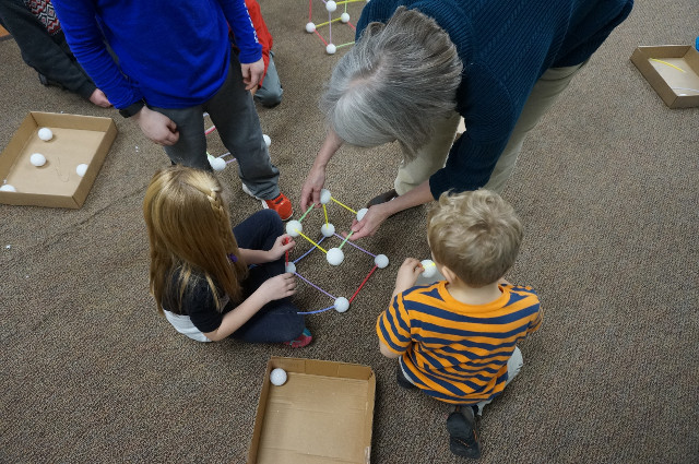 Ms. Karen lends a hand.