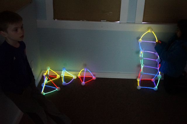 Cool! A tetrahedron city!