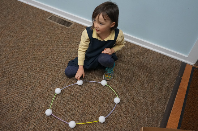 Big circles.