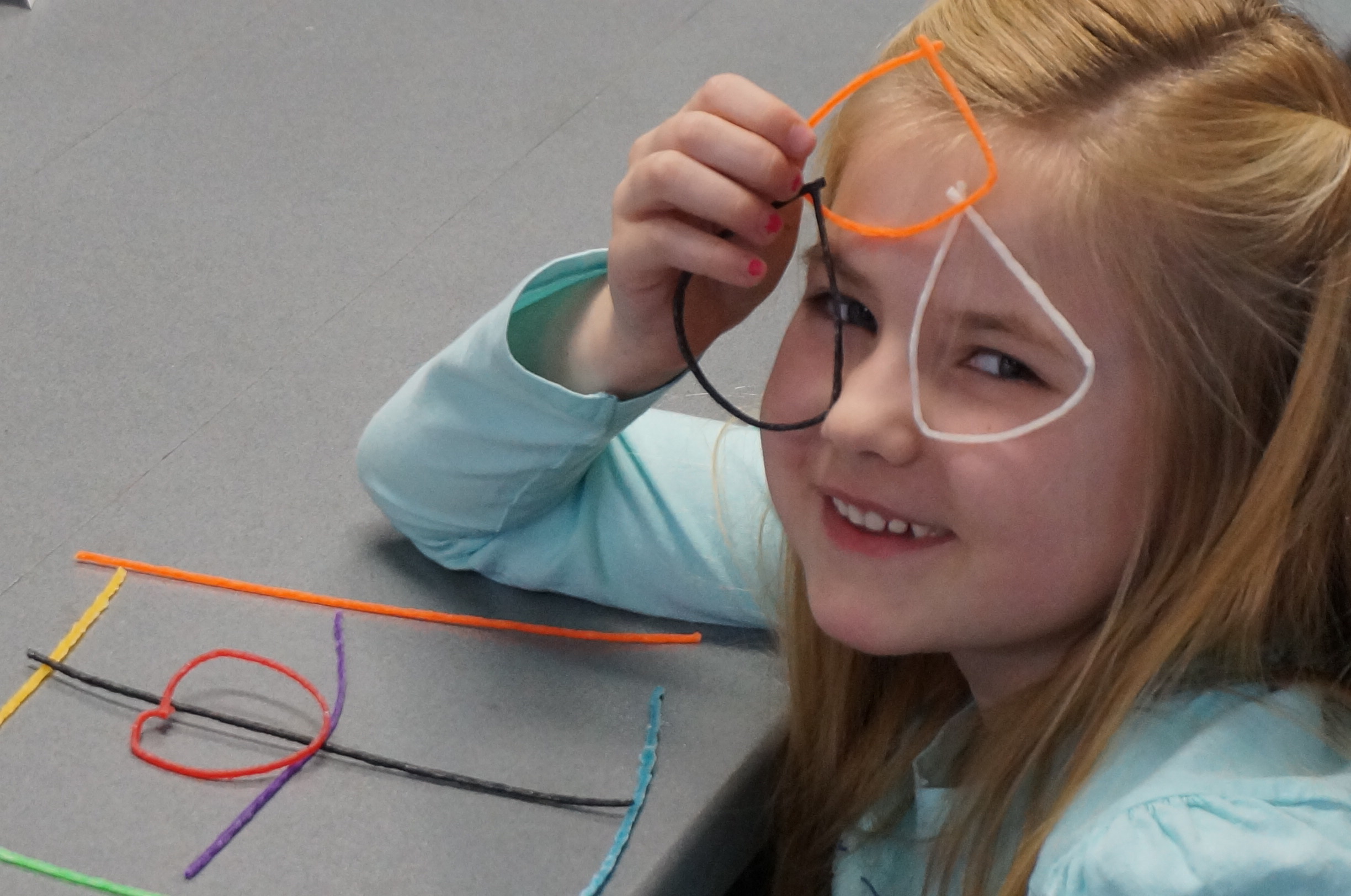 These three triangles can be put together to make a big triangle.