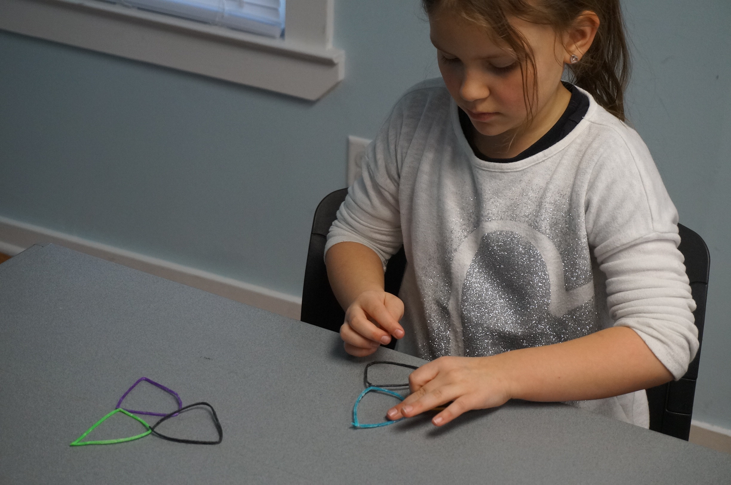 Small triangles are really hard to make.